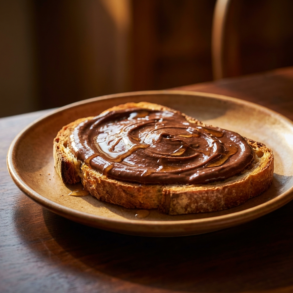 Toast amlou chocolat - &eacute;nergie